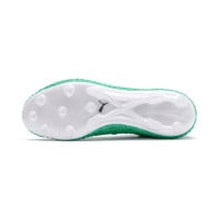 PUMA FUTURE 4.1 Limited Edition Gras Voetbalschoenen (FG) Turqouise Wit