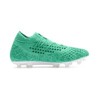 PUMA FUTURE 4.1 Limited Edition Gras Voetbalschoenen (FG) Turqouise Wit