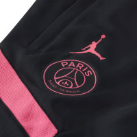 Nike Paris Saint Germain Strike Full-Zip Trainingspak 2021 Platinum Zwart Roze