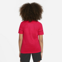 Nike Academy 21 Trainingsshirt Dri-FIT Kids Felrood Zwart