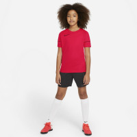 Nike Academy 21 Trainingsshirt Dri-FIT Kids Felrood Zwart