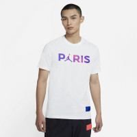 Nike Paris Saint Germain X Jordan T-Shirt 2021 Wit