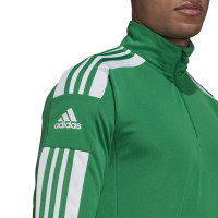 adidas Squadra 21 Trainingstrui 1/4-Zip Groen Wit