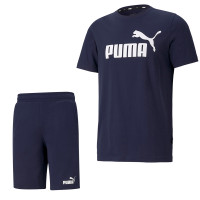 PUMA Essential Trainingsset Blauw Blauw