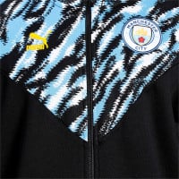 PUMA Manchester City Iconic Trainingspak 2020-2021 Donkerblauw Lichtblauw