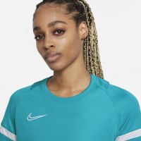 Nike Academy 21 Trainingsshirt Dames Turquoise Wit