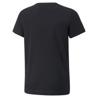 PUMA Neymar Jr Logo T-Shirt Kids Zwart Wit