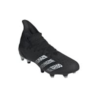 adidas Predator Freak.3 Ijzeren-Nop Voetbalschoenen (SG) Zwart Wit Zwart