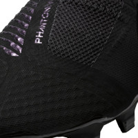 Nike Phantom VENOM Academy Gras Voetbalschoenen (FG) Zwart Zwart