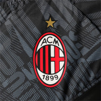 PUMA AC Milan Warmup Trainingsjack 2021 Zwart Rood
