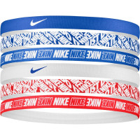 Nike Hoofdbanden 6 pack Blauw Wit rood
