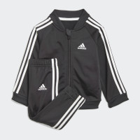 adidas 3-Stripes Tricot Trainingspak Baby / Peuters Zwart Wit