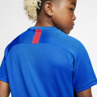 Nike Dri-FIT Academy Trainingsshirt Kids Donkerblauw Roze