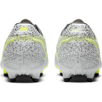 Nike Mercurial Vapor 14 Academy Gras / Kunstgras Voetbalschoenen (MG) Wit Zwart Zilver Geel