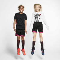 Nike Dry Academy Trainingsbroekje Kids Zwart Hyper Felroze