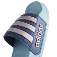 adidas Adilette Shower Slippers Kids Blauw Paars Roze