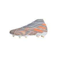 adidas Nemeziz+ Gras Voetbalschoenen (FG) Wit Oranje Zwart