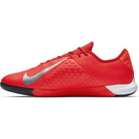 Nike PHANTOM VSN ACADEMY Zaalvoetbalschoenen Rood Zwart Grijs