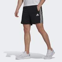 adidas Primeblue Designed To Move 3-Stripes Trainingsbroekje Zwart Wit