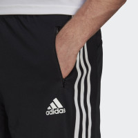 adidas Primeblue Designed To Move 3-Stripes Trainingsbroekje Zwart Wit