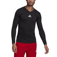 adidas Team Base Ondershirt Zwart Wit