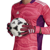 adidas Predator League Keepershandschoenen Zwart Roze Paars