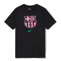 Nike FC Barcelona T-Shirt Zwart Roze