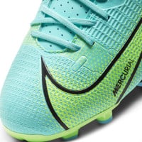 Nike Mercurial Vapor 14 Academy Gras / Kunstgras Voetbalschoenen (MG) Kids Turquoise Lime
