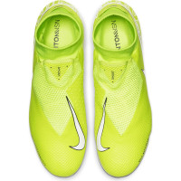 Nike PHANTOM VSN PRO DF Gras Voetbalschoenen (FG) Volt Wit