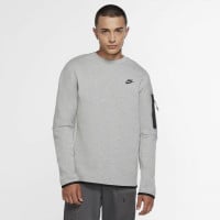 Nike NSW Tech Fleece Crew Sweater Donkergrijs