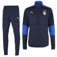 PUMA Italie Full Zip Trainingspak 2020-2022 Donkerblauw