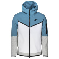 Nike Tech Fleece Vest Lichtblauw Wit Grijs