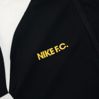 Nike F.C. Allweather Jack Woven Zwart Wit Goud