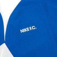 Nike F.C. Allweather Jack Woven Blauw Wit