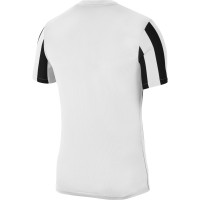 Nike Striped Division IV Voetbalshirt Kids Wit Zwart