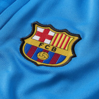 Nike FC Barcelona Strike Drill Trainingspak 2021-2022 Blauw Lichtgrijs
