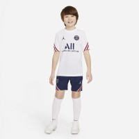 Nike Paris Saint Germain Strike Trainingsshirt 2021-2022 Kids Wit Donkerblauw