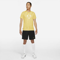 Nike Dry Academy Trainingsshirt Goud Geel Wit