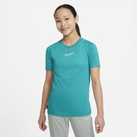 Nike Dry Academy Trainingsshirt Kids Turquoise Wit