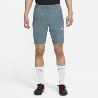 Nike F.C. Elite Woven Broekje Donkergroen Zwart Wit
