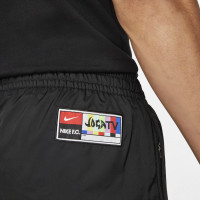 Nike F.C. Woven Broekje Zwart Wit