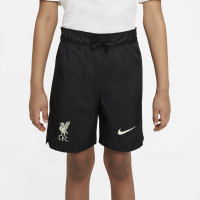 Nike Liverpool Broekje Woven 2021-2022 Kids Zwart Wit