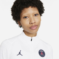 Nike Paris Saint Germain Strike Drill Trainingspak 2021-2022 Dames Wit Donkerblauw