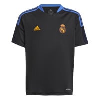 adidas Real Madrid Trainingsshirt 2021-2022 Kids Zwart