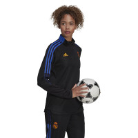 adidas Real Madrid Drill Trainingspak 2021-2022 Dames Zwart