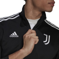 adidas Juventus 3S Track Trainingsjack 2021-2022 Zwart Wit