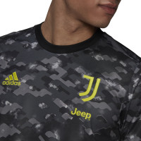 adidas Juventus Pre-Match Trainingsshirt 2021-2022 Grijs Zwart