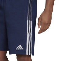 adidas Tiro 21 Sweat Trainingsbroekje Donkerblauw Wit