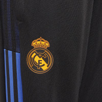 adidas Real Madrid Presentatie Trainingspak 2021-2022 Kids Zwart