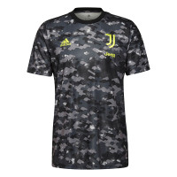 adidas Juventus Pre-Match Trainingsshirt 2021-2022 Grijs Zwart